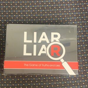 Liar Liar Card Game - Gray and Red